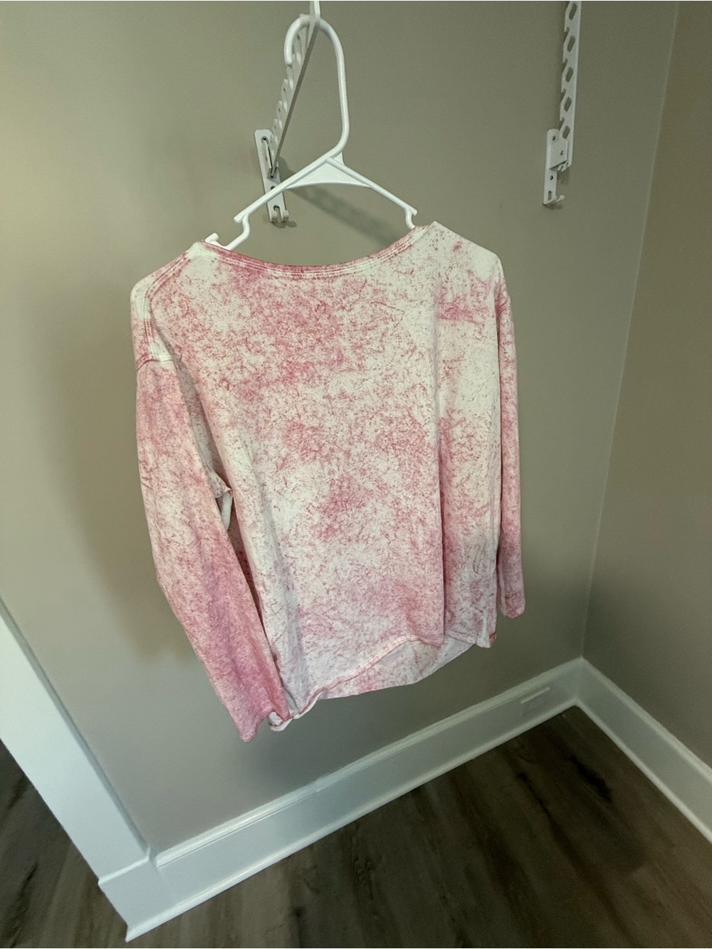 Lululemon Back In Action Long Sleeve Cirrus Wash Pink Size 6